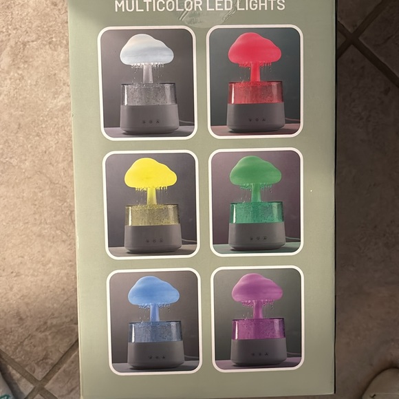 NEW- Rain Cloud Mood Lamp With Atmospheric Mist(As Seen on TikTok) - Picture 3 of 4
